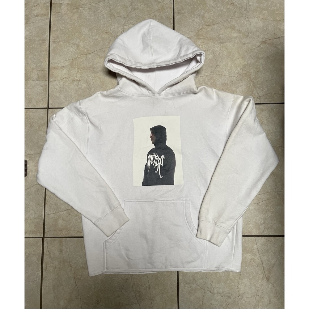 Revenge x Young Thug Hoodie White Medium
